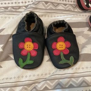 Soft sole flower shoes